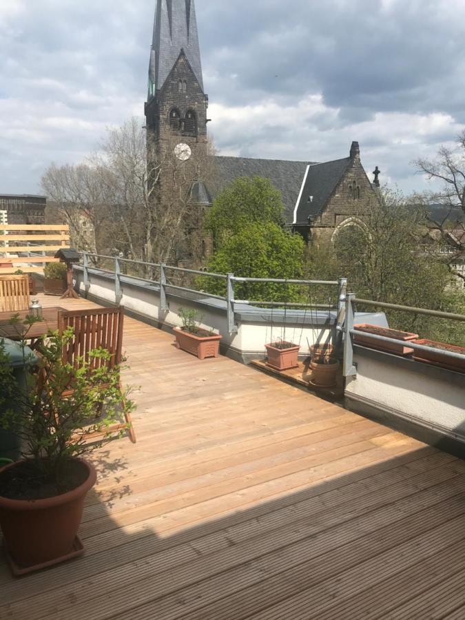 Dachterrassen Idylle über den Dächern Dresdens Exterior foto